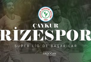 Spor Toto Süper Lig’e yükselen Çaykur Rizespor’u, taraftarını ve tüm Rizespor camiasını tebrik ediyorum